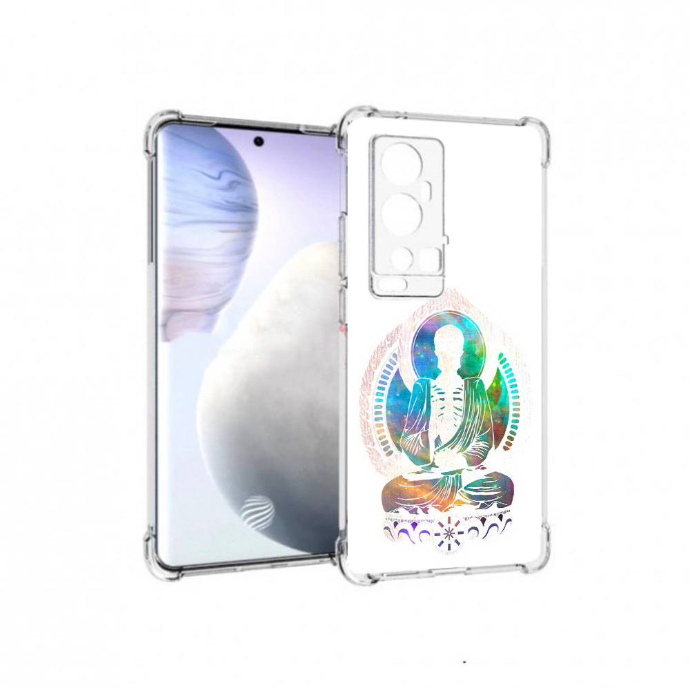 

Чехол MyPads Tocco для Vivo X60 Pro Plus умный скелет, Прозрачный, Tocco