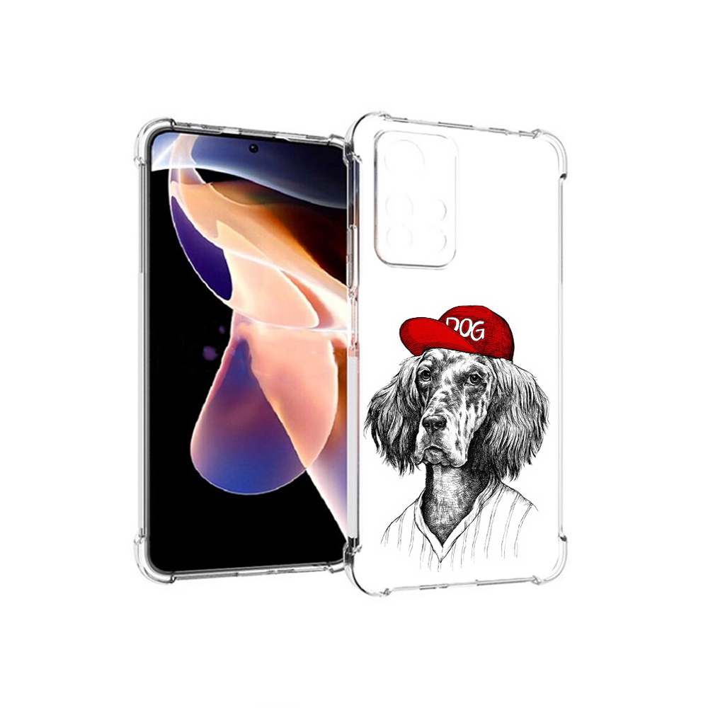 Чехол MyPads Tocco для Xiaomi Redmi Note 11 Pro дог (PT224811.282.333)