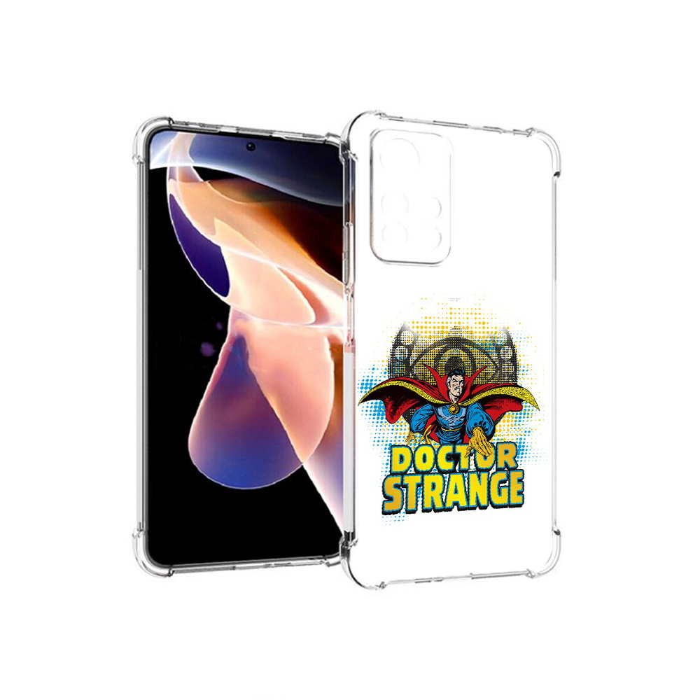 

Чехол MyPads Tocco для Xiaomi Redmi Note 11 Pro доктор стренж рисунок (PT224811.282.335), Прозрачный, Tocco