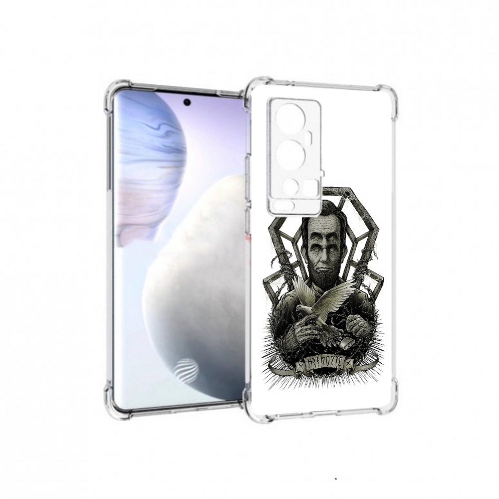 

Чехол MyPads Tocco для Vivo X60 Pro Plus франклин абстракция, Прозрачный, Tocco
