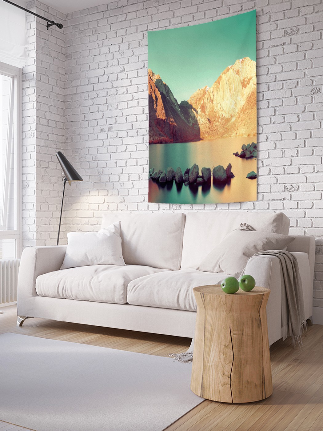 

Вертикальное фотопанно на стену JoyArty Плавающие камни 150x200 см, Плавающие камни