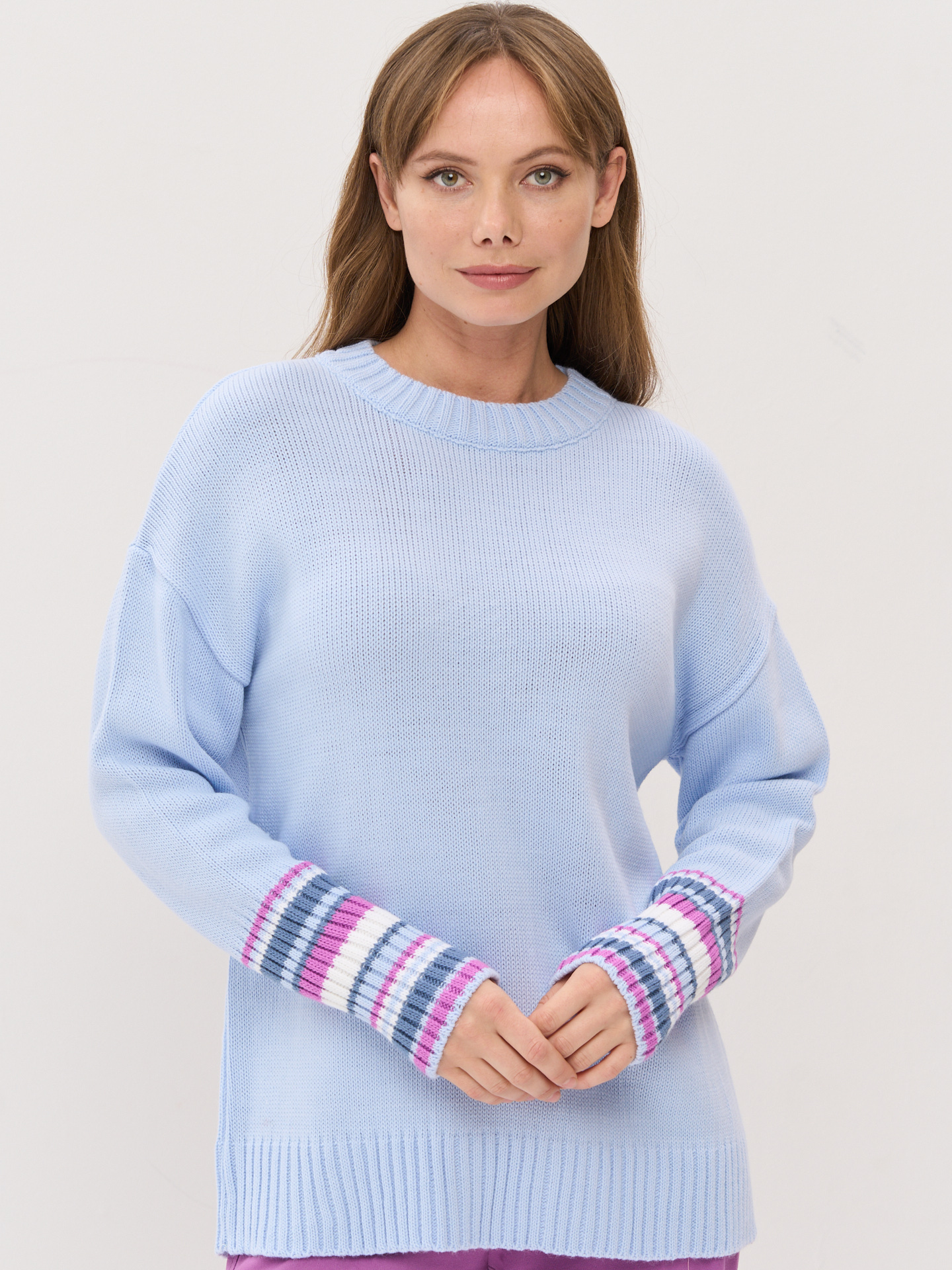 

Джемпер женский NEWVAY 9242-94090 голубой 58-60 RU, 9242-94090