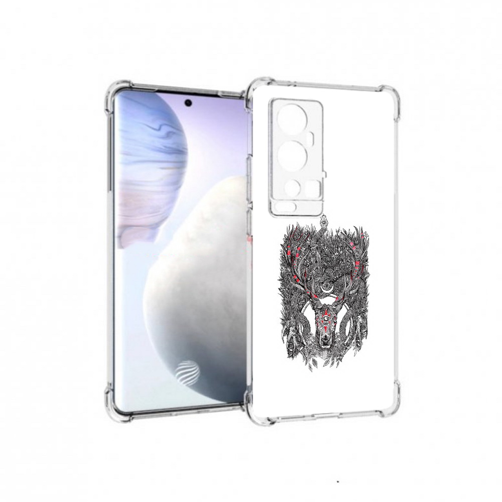 

Чехол MyPads Tocco для Vivo X60 Pro Plus Дизайнерские_676, Прозрачный, Tocco