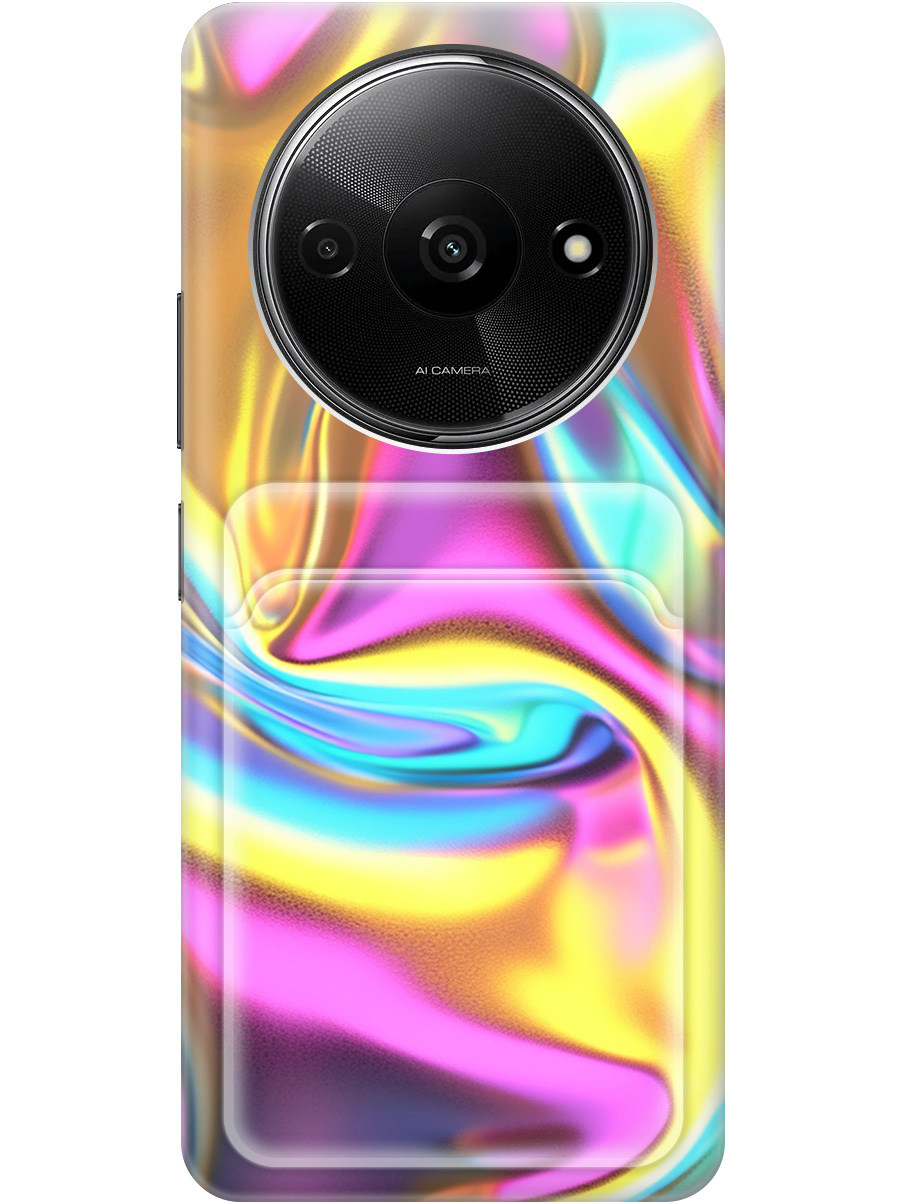 

Силиконовый чехол на Xiaomi Redmi A3 / Poco C61 с принтом 789401, Желтый;фиолетовый;прозрачный, 780484031