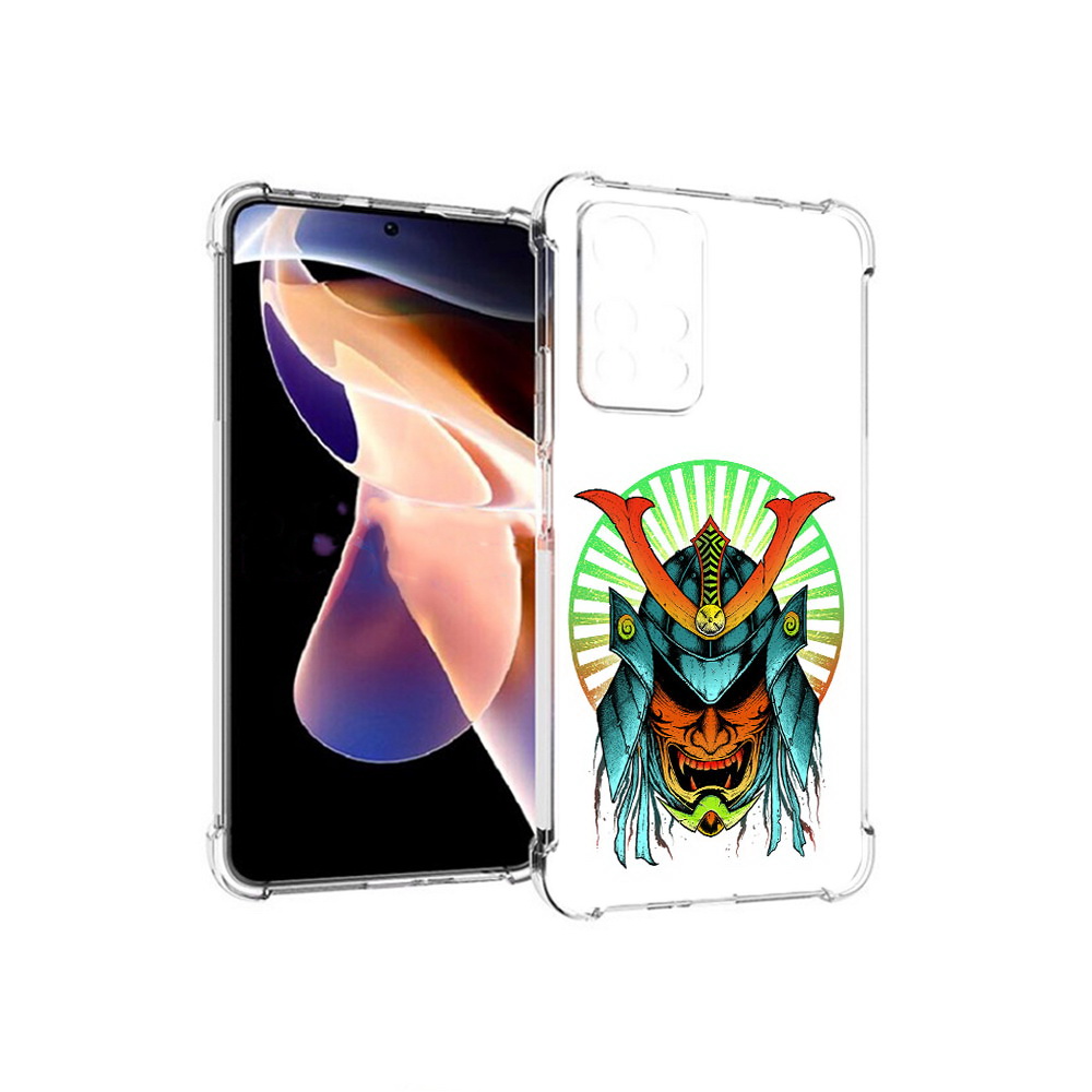 

Чехол MyPads Tocco для Xiaomi Redmi Note 11 Pro ешимитсу рисунок (PT224811.282.345), Прозрачный, Tocco