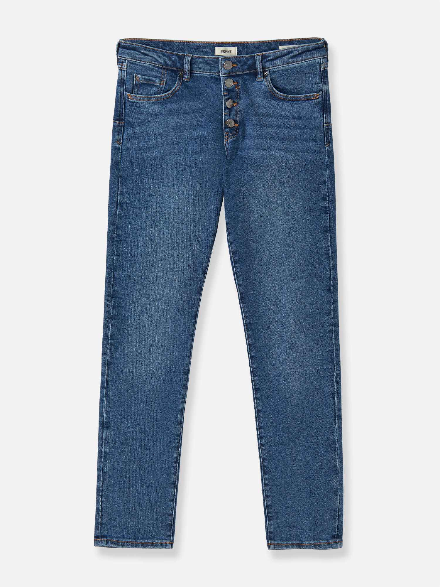 

Джинсы женские Esprit 102EE1B333 коричневые 29/32 EU, Синий, 102EE1B333