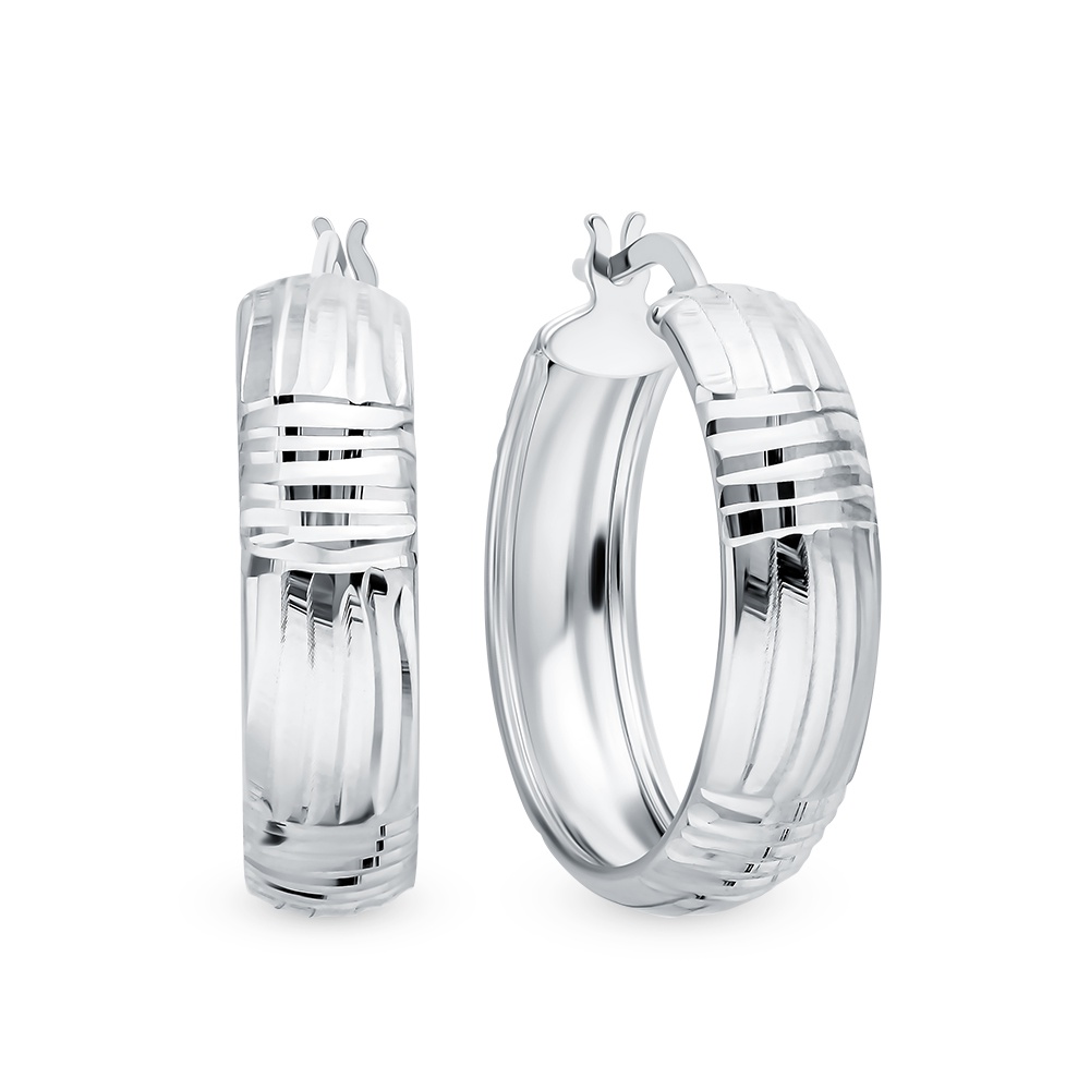 

Серьги конго из серебра 585Gold 702009229, 702009229