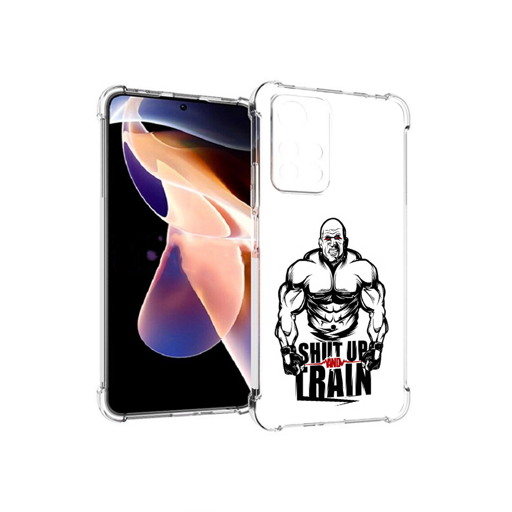 

Чехол MyPads Tocco для Xiaomi Redmi Note 11 Pro здоровое тело (PT224811.282.356), Прозрачный, Tocco