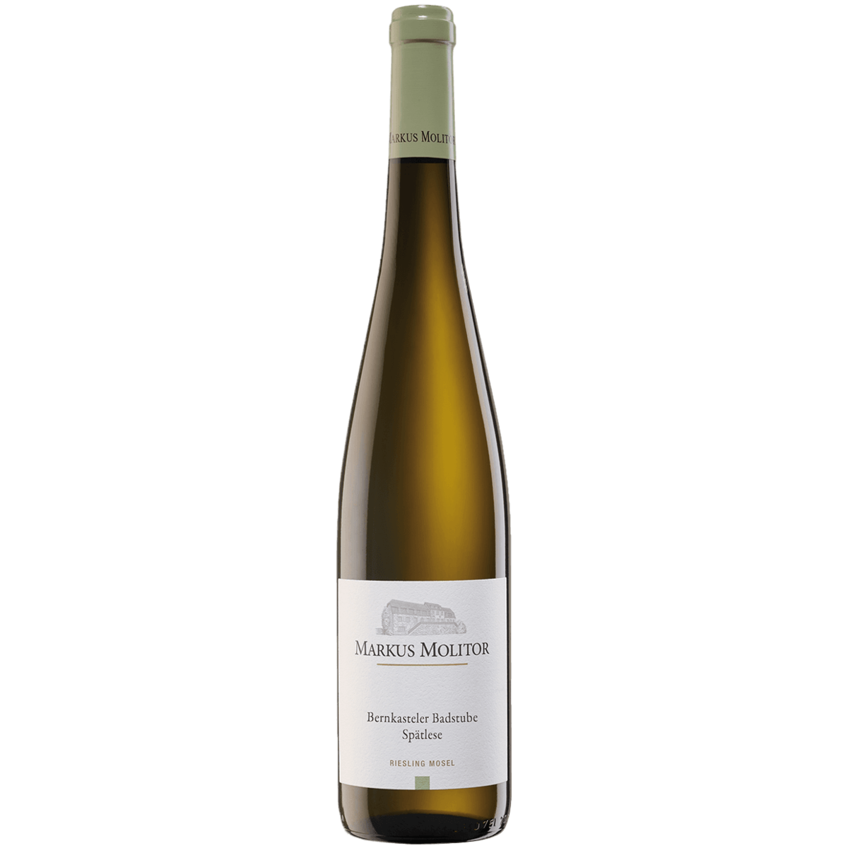 Вино Markus Molitor Bernkasteler Badstube Spatlese Riesling Mosel белое полусладкое 0,75 л