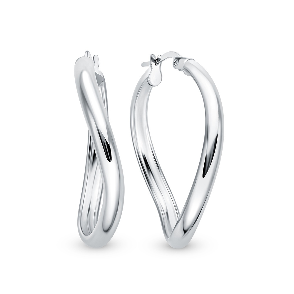 

Серьги конго из серебра 585Gold 702009240, 702009240