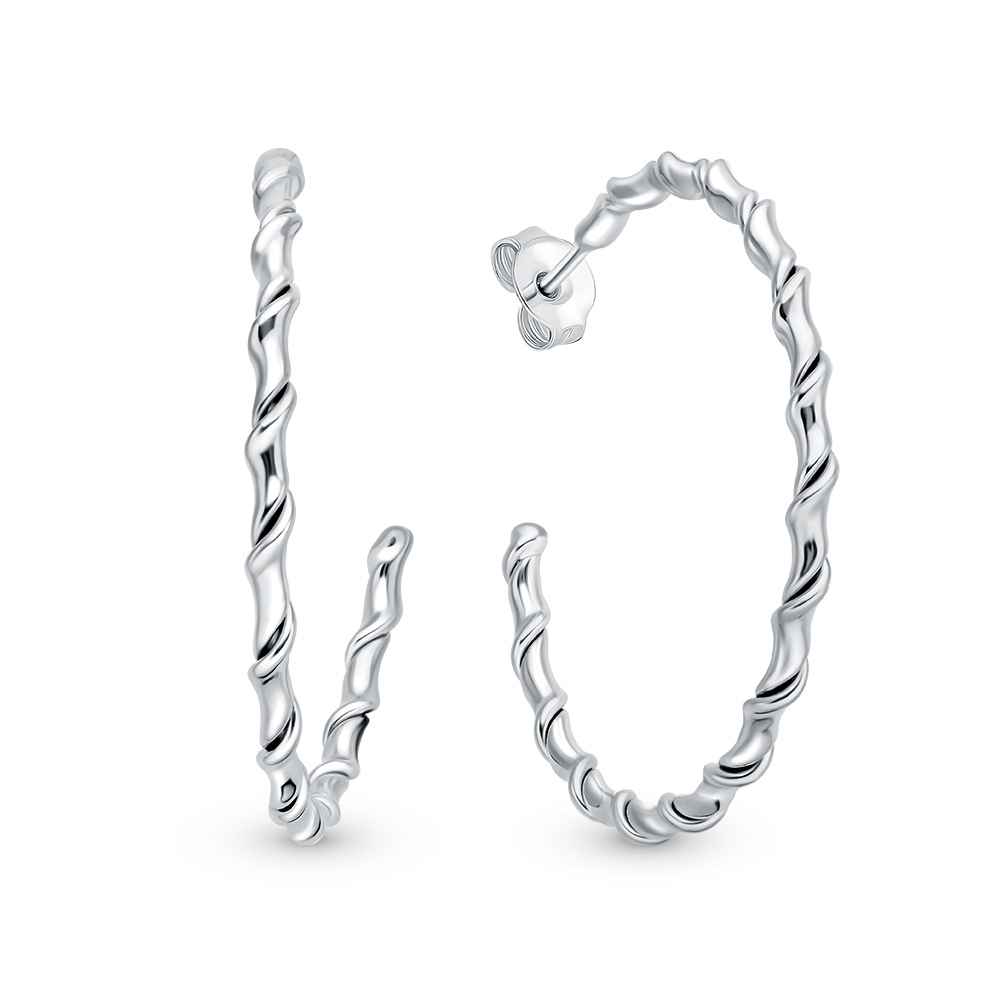 

Серьги конго из серебра 585Gold 702009035, 702009035