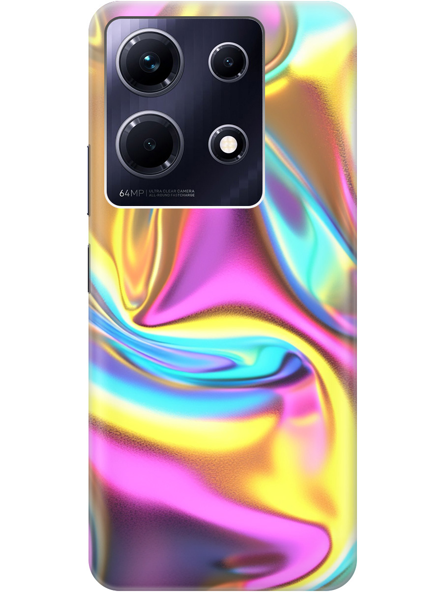 

Силиконовый чехол на Infinix Note 30 с принтом "Ультрафиолетовая абстракция", Прозрачный;желтый;фиолетовый, 773943731