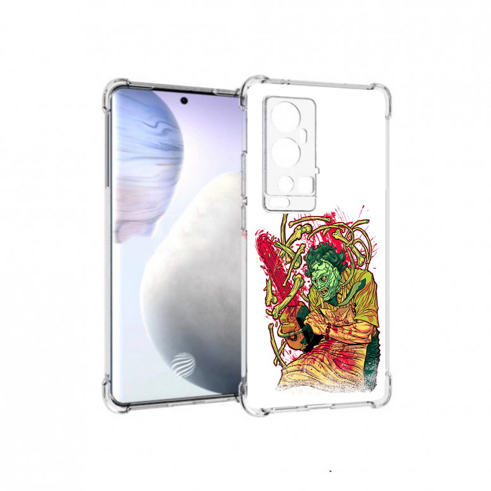 

Чехол MyPads Tocco для Vivo X60 Pro Plus яркий мясник, Прозрачный, Tocco