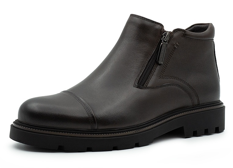 

Полусапоги мужские Pierre Cardin FM24AW-105A коричневые 43 RU, Коричневый, FM24AW-105A
