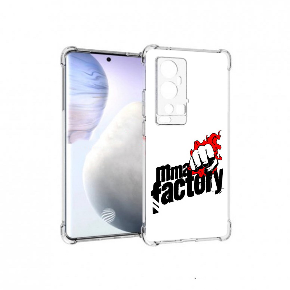 

Чехол MyPads Tocco для Vivo X60 Pro Plus Единоборства ММА, Прозрачный, Tocco