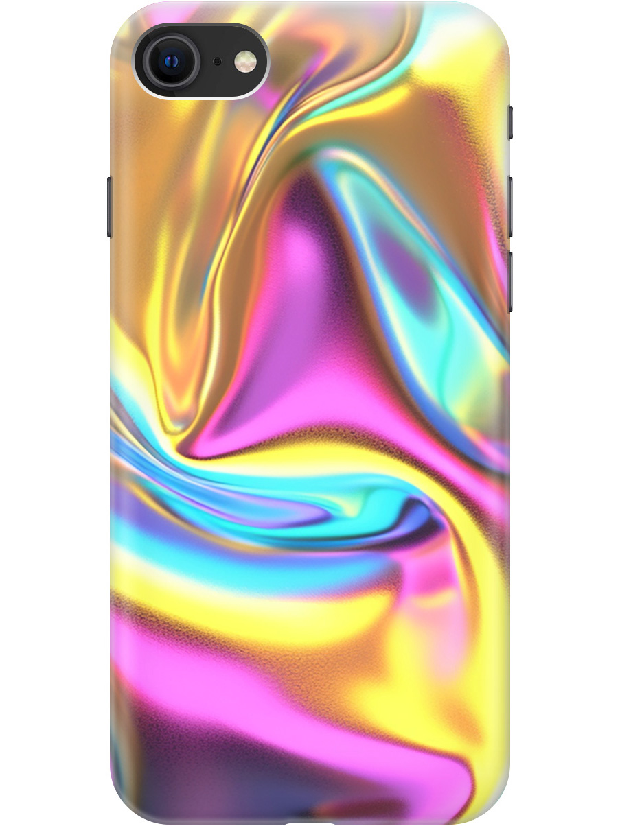 

Силиконовый чехол на Apple iPhone SE (2022) / SE (2020) / 8 / 7 с принтом 789476, Прозрачный;желтый;фиолетовый, 713043231