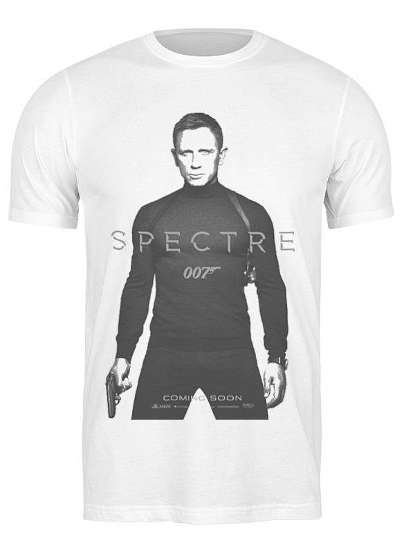 

Футболка мужская Printio Spectre белая M, Белый, Spectre
