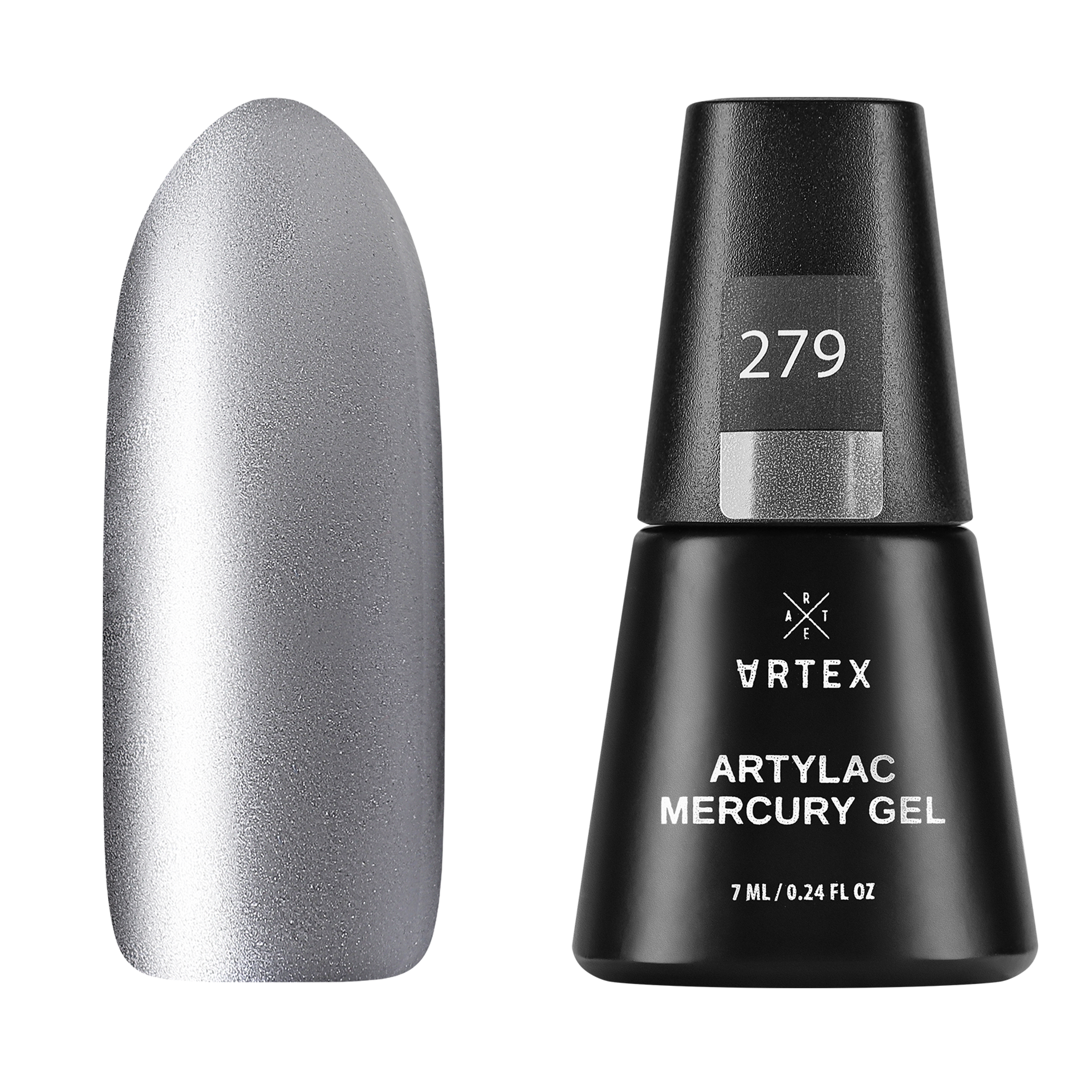 Гель-лак для ногтей Artex Artylac Mercury Gel 7 мл kaizer pro клиппер для ногтей большой сатин хром