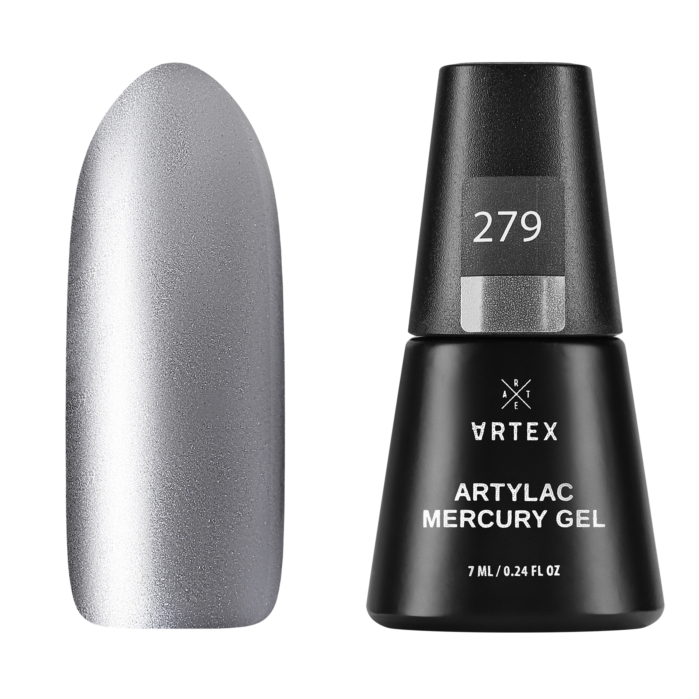 Гель-лак для ногтей Artex Artylac Mercury Gel 7 мл chatte noire лак для ногтей тон хром single color