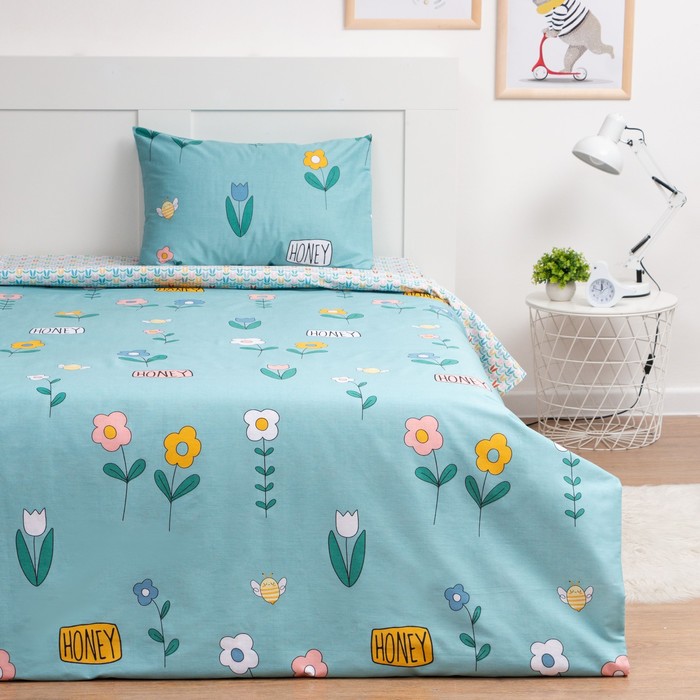 

Постельное белье 1.5 сп "LoveLife" Honey, 143х215 см,150х214 см,50х70 см-1 шт. сатин
