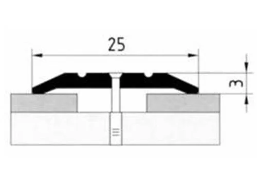 

Порог АПС 001 алюминиевый 900x25x3 мм одноуровневый 36 дуб черный