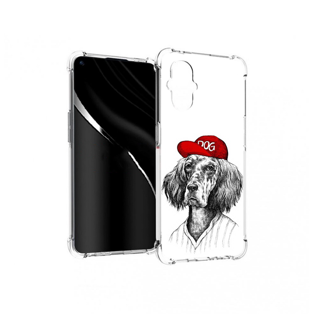 

Чехол MyPads Tocco для OnePlus Nord N20 5G дог (PT227047.135.333), Прозрачный, Tocco