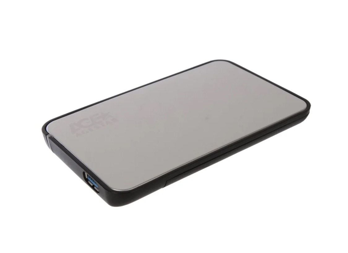 Внешний карман (контейнер) для HDD Age star 3UB2A8J-6G Silver