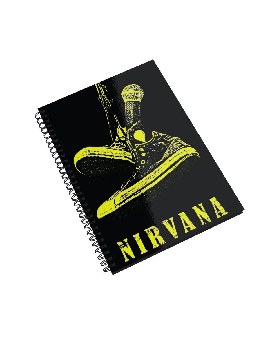 

Блокнот СувенирShop "Nirvana/Нирвана/Кобейн" NP-MGNR4-A4/1 A4 48 листов, NP-MGNR4-A4/1