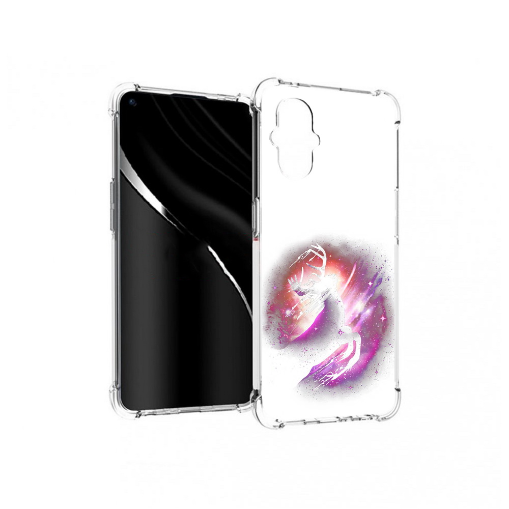 

Чехол MyPads Tocco для OnePlus Nord N20 5G звездный олень (PT227047.135.354), Прозрачный, Tocco