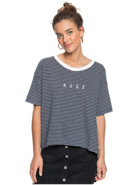 

Футболка женская Roxy ERJZT05055 синяя S, ERJZT05055