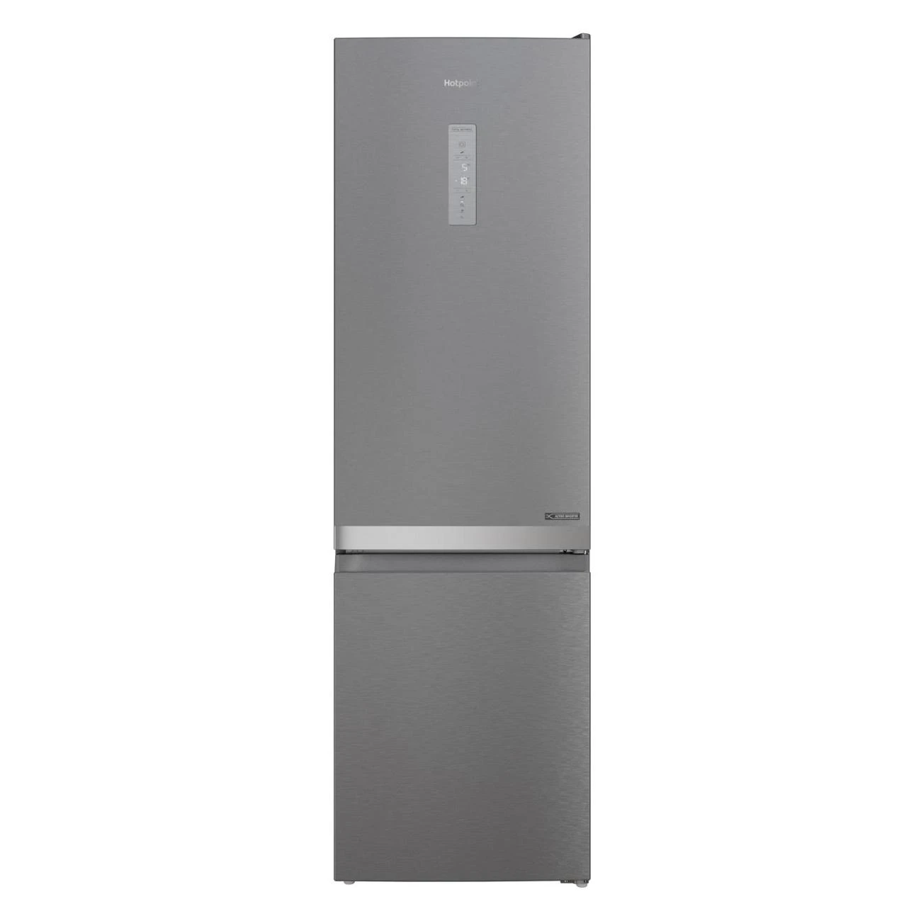 Холодильник HotPoint HT 8202I MX O3 серый двухкамерный холодильник hotpoint htr 8202i m o3