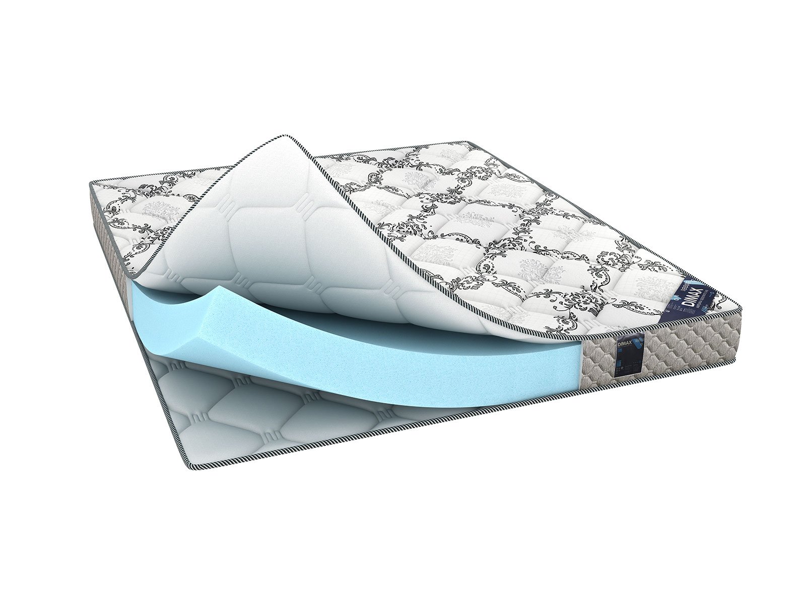 

Матрас DIMAX Твист Ролл Медиум 110x200, Белый, Твист Ролл Медиум