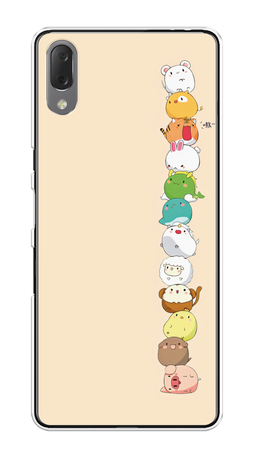 

Чехол Awog на Sony Xperia L3 "Питомцы Чиби", Разноцветный, 54450-2