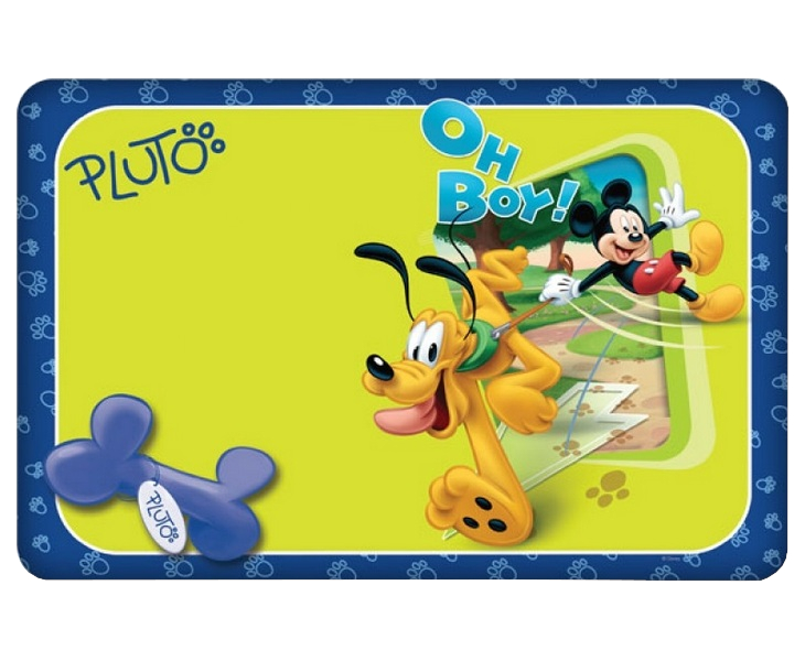 

Коврик под миску Triol Disney Pluto & Mickey, 43 x28 см, Желтый;зеленый