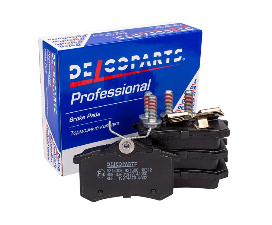 

Тормозные колодки DELCOPARTS задние дисковые 19374470