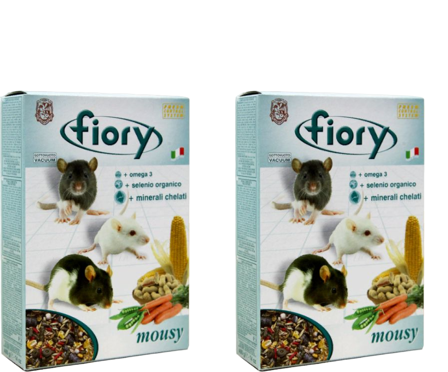 

Сухой корм для мышей FIORY Mousy, 400 г, 2 шт, Mousy