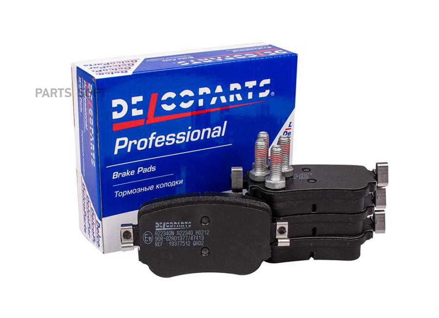 

Тормозные колодки DELCOPARTS задние дисковые 19377512