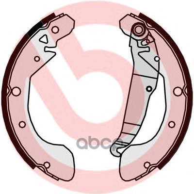 

Колодки Тормозные Барабанные | Зад | S 10 516 Nsii0004273999 Brembo арт. S10516