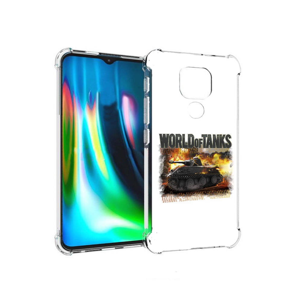 

Чехол MyPads Tocco для Motorola Moto E7 Plus Мир танков-2 (PT155921.339.118), Прозрачный, Tocco