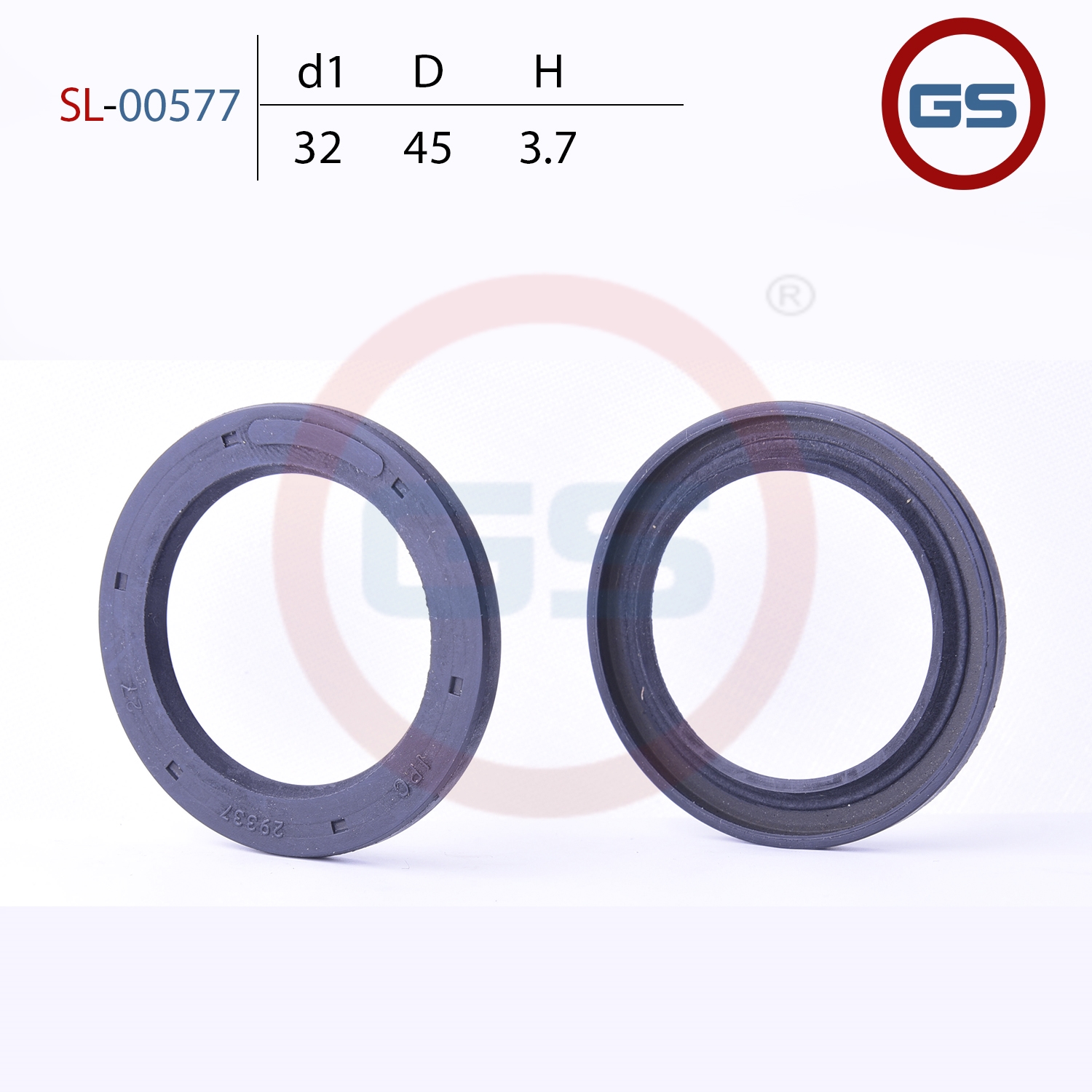 

Сальник рулевой рейки 32*45*3.7 (3) GS SL-00577