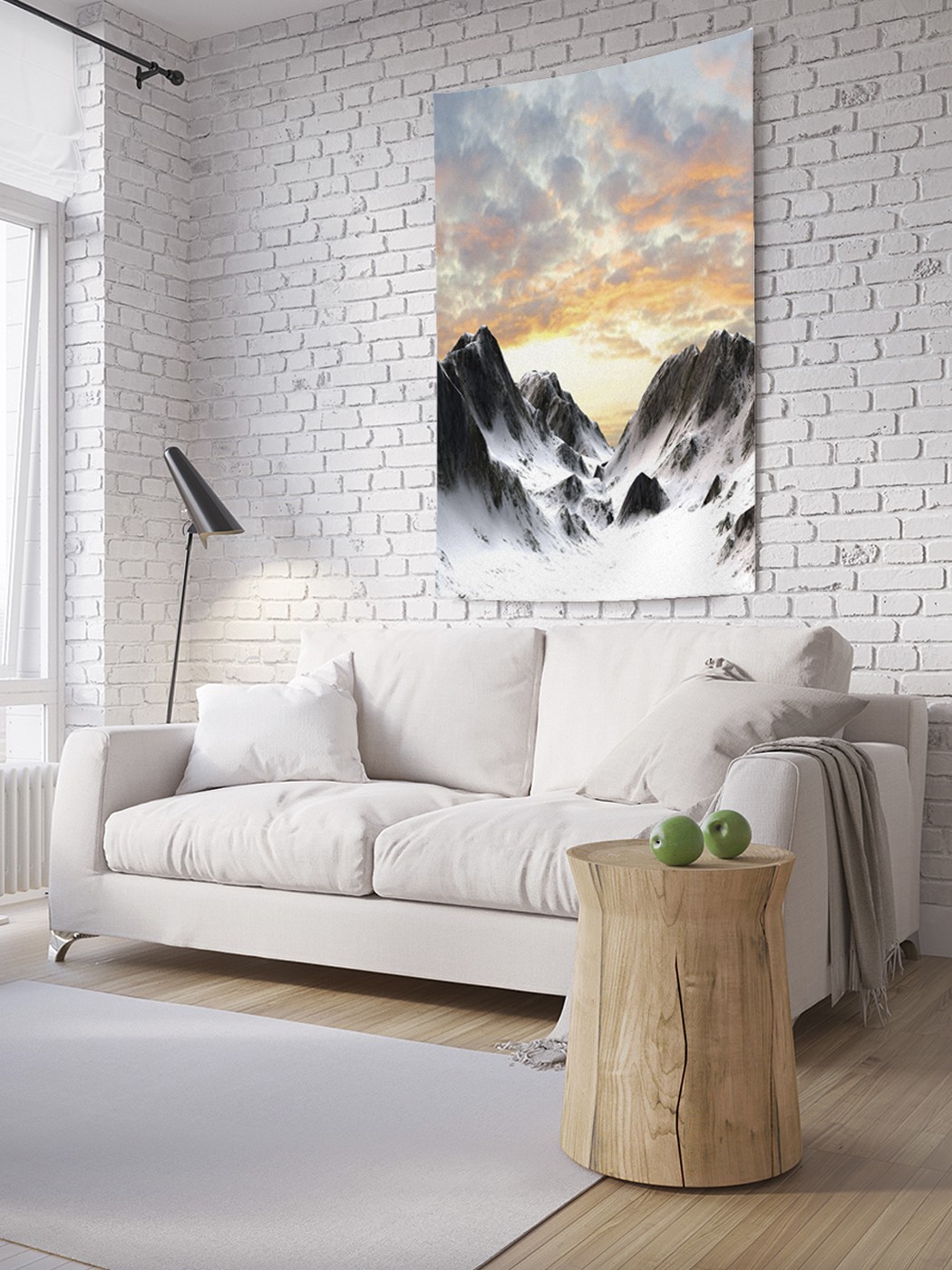 

Вертикальное фотопанно на стену JoyArty Горный тупик 150x200 см, Горный тупик