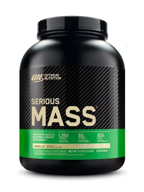 Гейнер Optimum Nutrition Serious Mass, 2730 г, vanilla