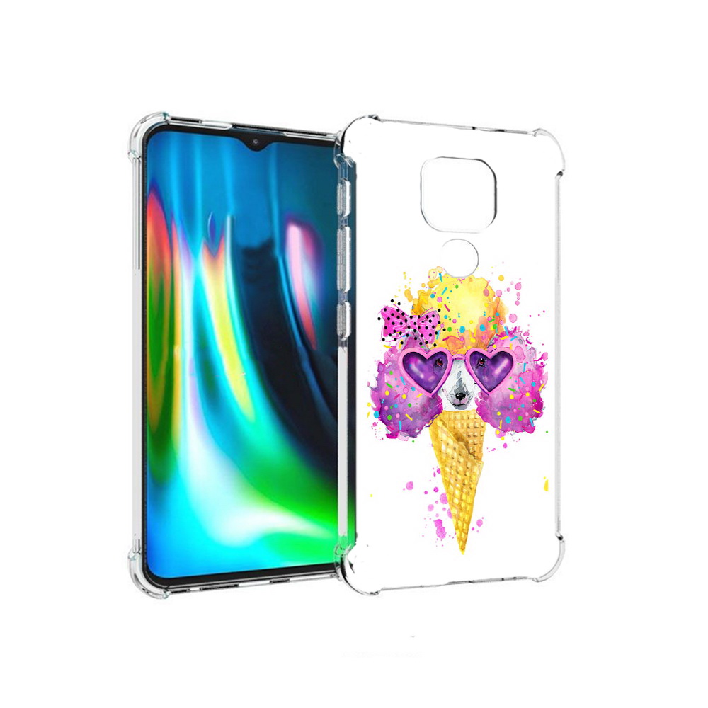 Чехол MyPads Tocco для Motorola Moto E7 Plus Рожок (PT155921.339.146)