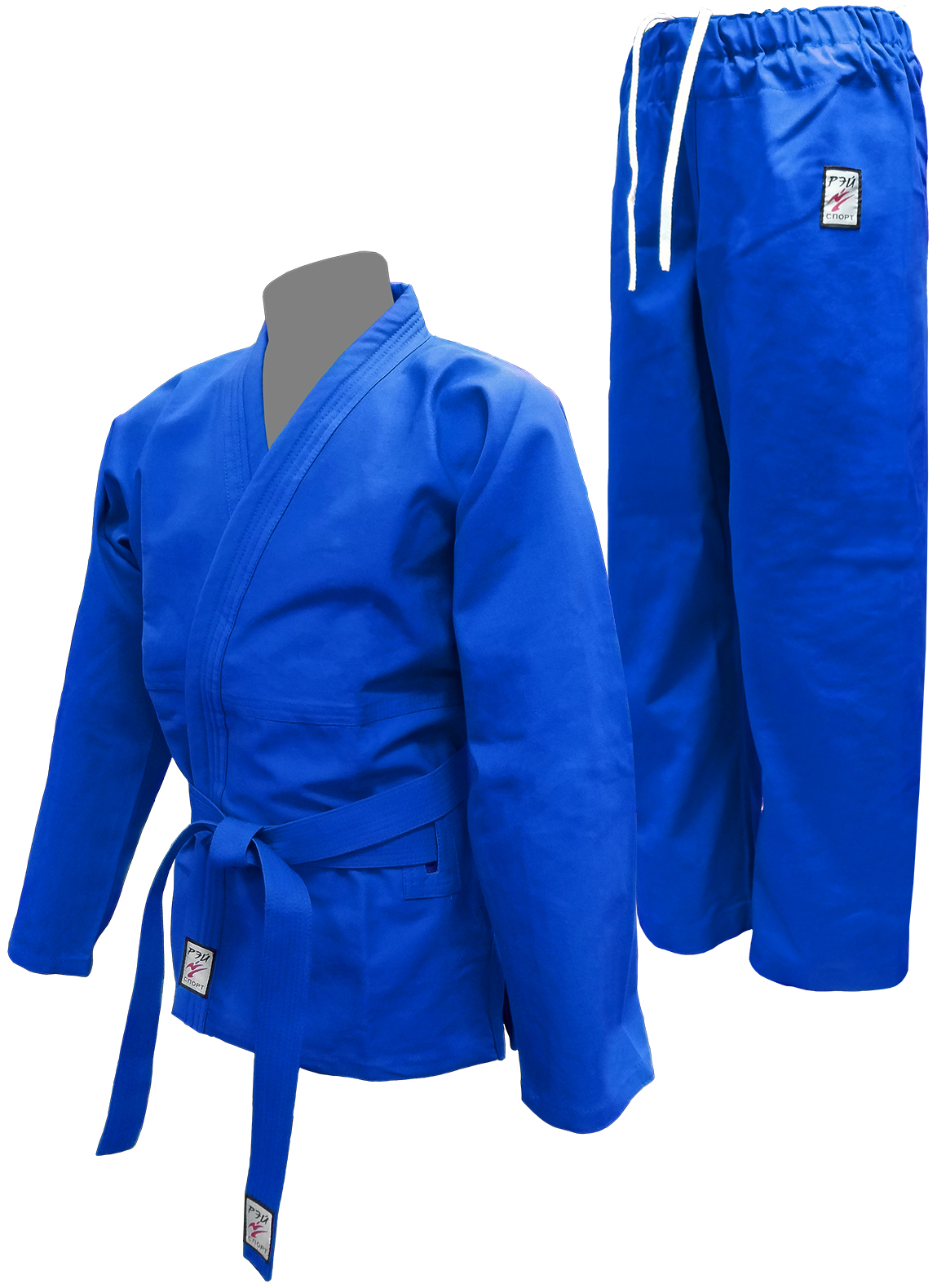 

Кимоно (костюм) РЭЙ-СПОРТ для Универсального боя, 36, синее, К91Х