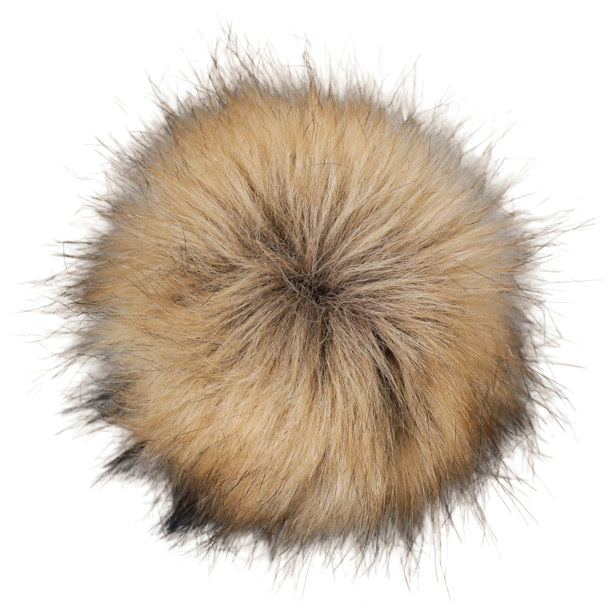 Помпон искуственный мех песец 14 см (30-Енот)
