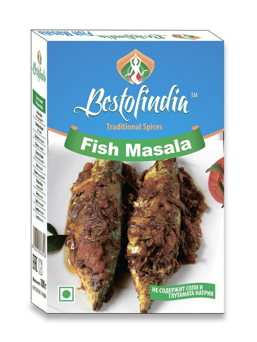 Смесь специй Bestofindia для рыбы Fish Masala, 100 г