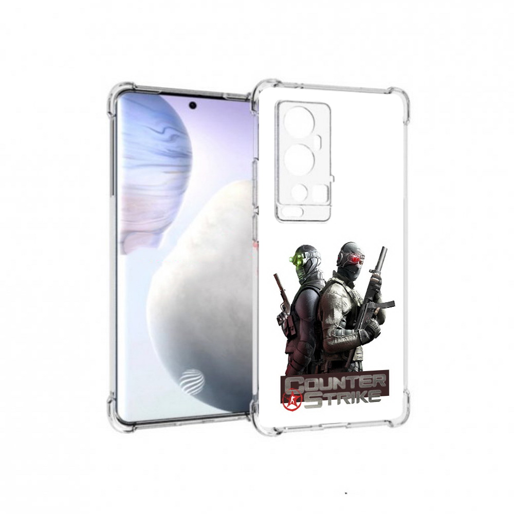 

Чехол MyPads Tocco для Vivo X60 Pro Plus КС, Прозрачный, Tocco