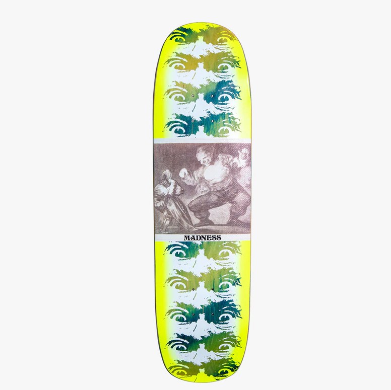 

Дека для скейтборда MADNESS Desperatre Eyes Super Sap R7 Green 8.375 дюйм 2022