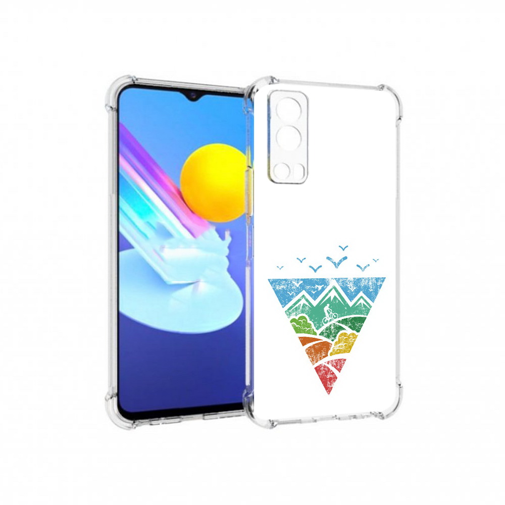 

Чехол MyPads Tocco для Vivo Z3 Лес земля море чайки (PT226973.411.105), Прозрачный, Tocco