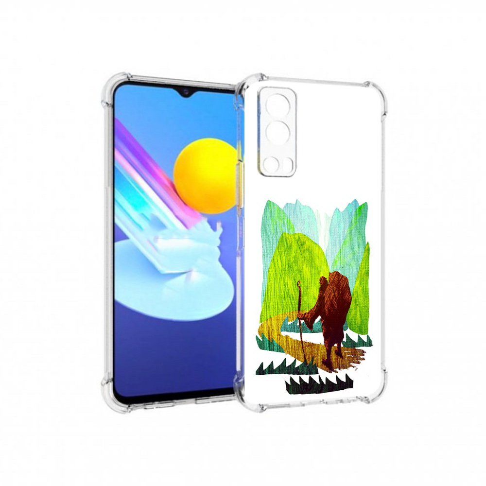

Чехол MyPads Tocco для Vivo Z3 Лесная тропа (PT226973.411.106), Прозрачный, Tocco